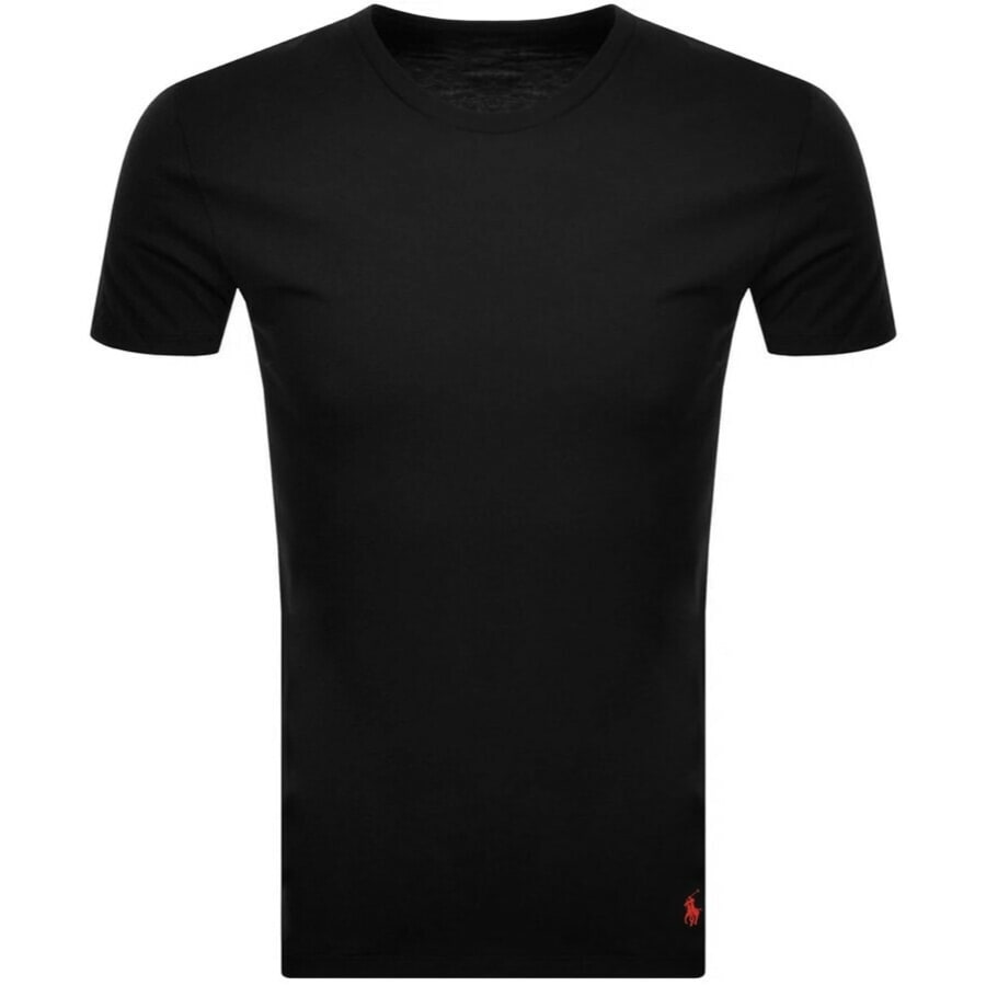 Ralph lauren black t shirt mens clearance